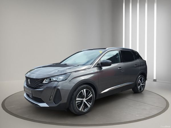 Peugeot 3008 SUV, Petrol Hybrid, 2023, Grey