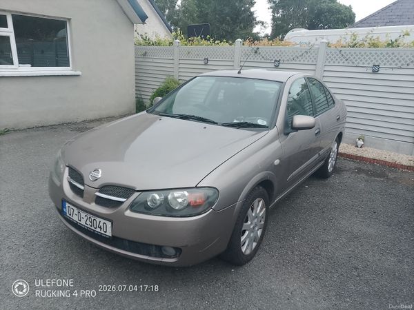Nissan Almera Saloon, Petrol, 2007, Brown