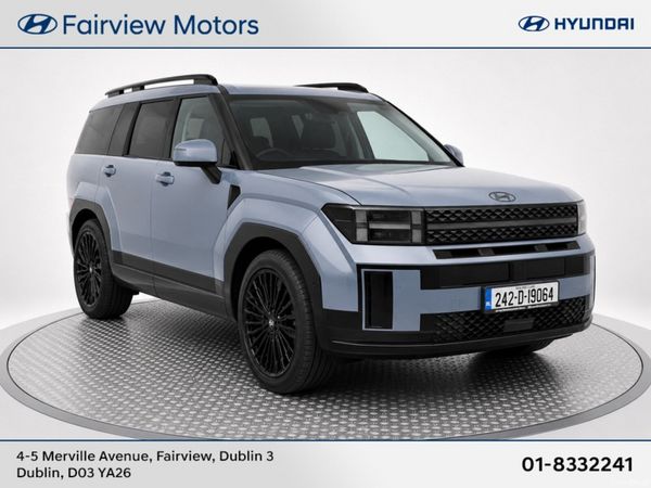 Hyundai Santa Fe SUV, Petrol Plug-in Hybrid, 2024, Blue