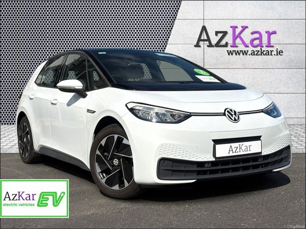 Volkswagen ID.3 Hatchback, Electric, 2023, White