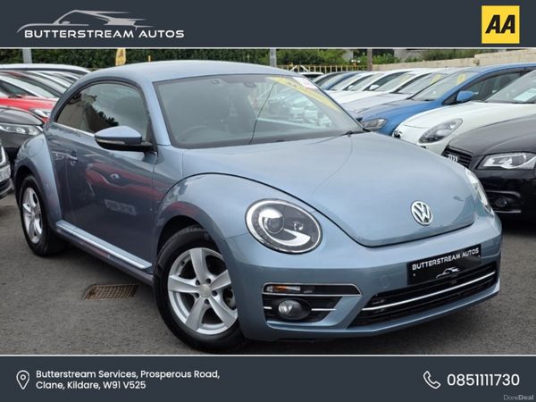 Volkswagen Beetle Hatchback, Petrol, 2017, Blue