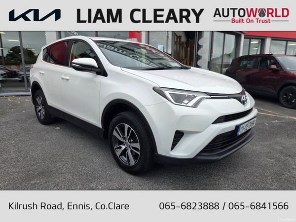 Toyota RAV4 Estate, Diesel, 2017, White
