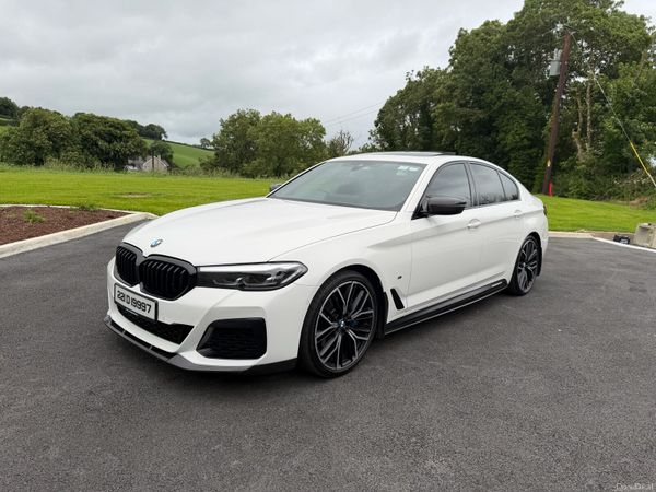 BMW 5-Series Saloon, Diesel, 2022, White