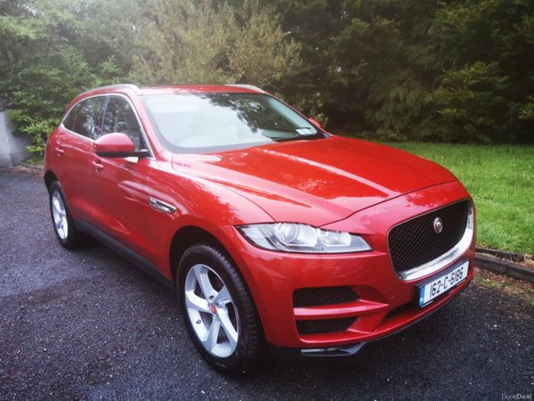 Jaguar F-Pace SUV, Diesel, 2016, Red