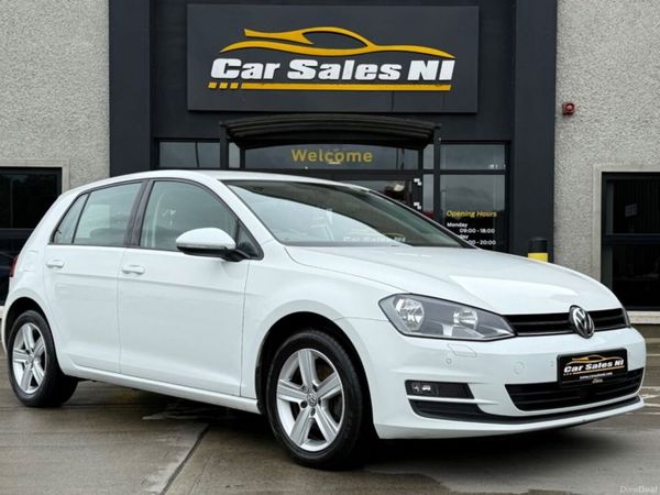 Volkswagen Golf Hatchback, Diesel, 2017, White