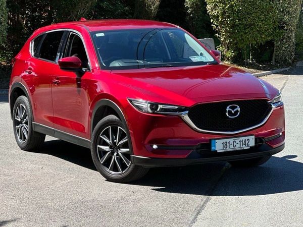 Mazda CX-5 SUV, Diesel, 2018, Red