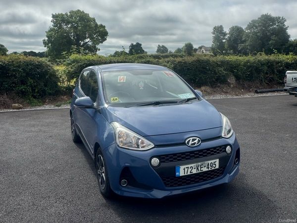 Hyundai i10 Hatchback, Petrol, 2017, Blue