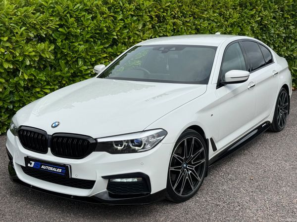 BMW 5-Series Saloon, Diesel, 2018, White