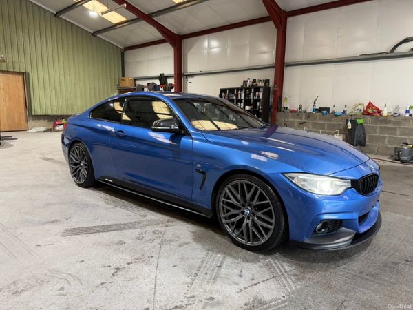 BMW 4-Series Coupe, Diesel, 2014, Blue