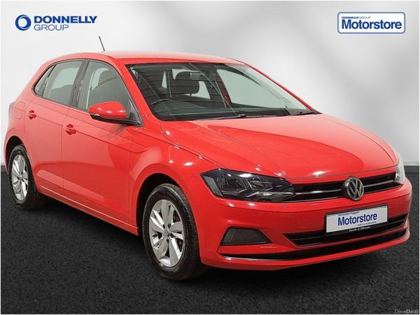 Volkswagen Polo Hatchback, Petrol, 2019, Red