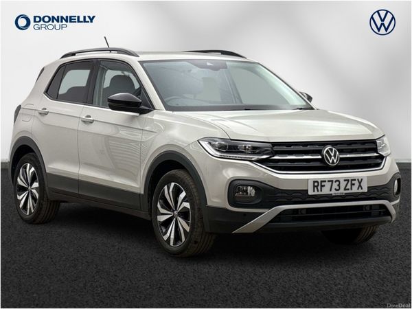 Volkswagen T-Cross Estate, Petrol, 2023, Grey