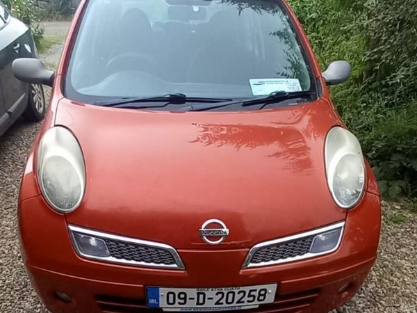 Nissan Micra Hatchback, Petrol, 2009, Red
