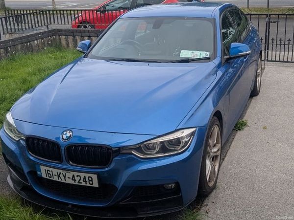 BMW 3-Series Saloon, Petrol Plug-in Hybrid, 2016, Blue