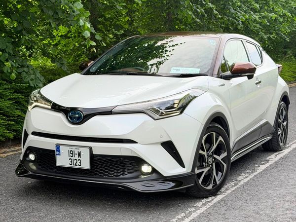Toyota C-HR Hatchback, Petrol Hybrid, 2019, White