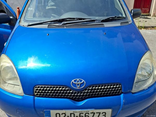 Toyota Yaris Hatchback, Petrol, 2002, Blue