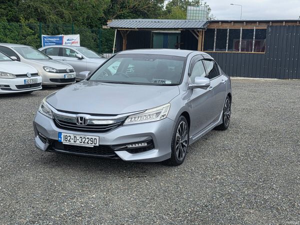 Honda Accord Saloon, Petrol Hybrid, 2018, Silver