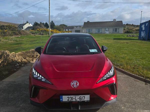 MG MG4 Hatchback, Electric, 2023, Red