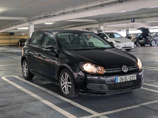 Volkswagen Golf Hatchback, Diesel, 2009, Black