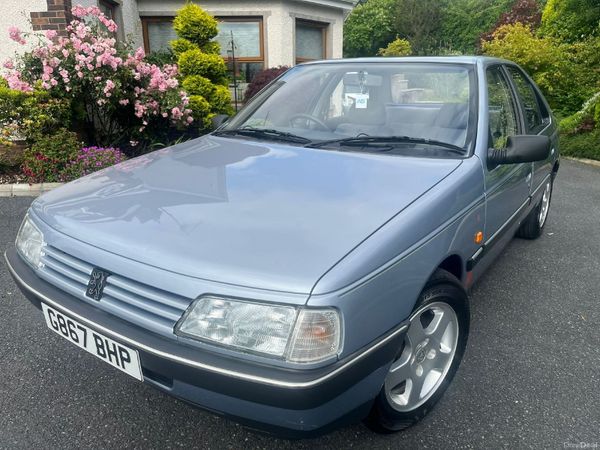 Peugeot 405 Saloon, Petrol, 1990, Blue