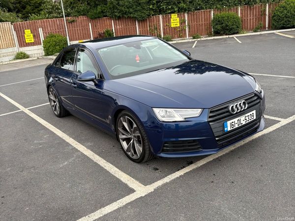 Audi A4 Saloon, Diesel, 2016, Blue