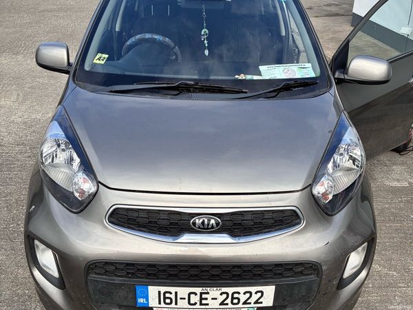 Kia Picanto Hatchback, Petrol, 2016, Grey