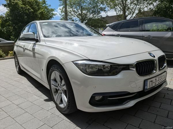 BMW 3-Series Saloon, Petrol Plug-in Hybrid, 2017, White