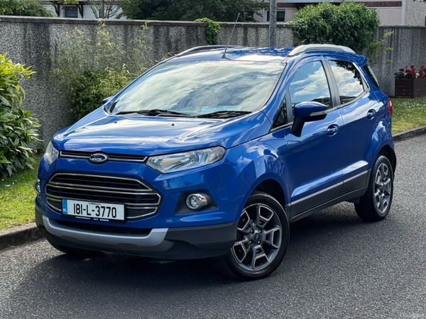 Ford EcoSport SUV, Diesel, 2018, Blue