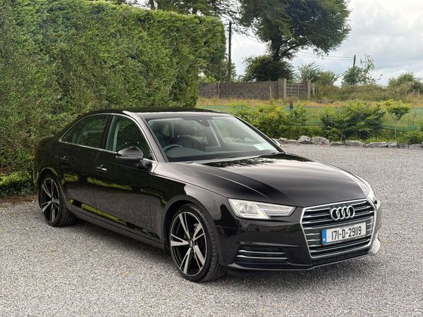 Audi A4 Saloon, Diesel, 2017, Black