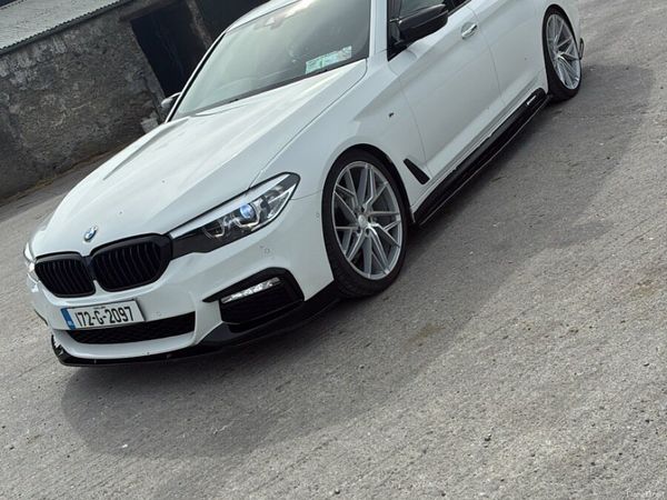 BMW 5-Series Saloon, Diesel, 2017, White