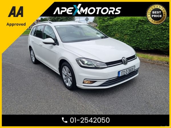 Volkswagen Golf Estate, Petrol, 2017, White