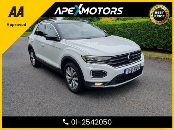 Volkswagen T-Roc SUV, Petrol, 2021, White
