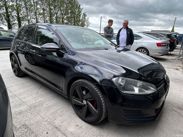 Volkswagen Golf Hatchback, Diesel, 2014, Black
