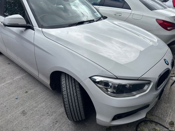 BMW 1-Series Hatchback, Petrol, 2015, White