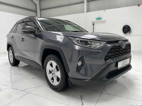 Toyota RAV4 SUV, Petrol Hybrid, 2021, Grey
