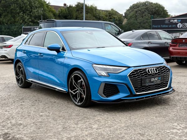 Audi A3 Hatchback, Petrol Hybrid, 2022, Blue