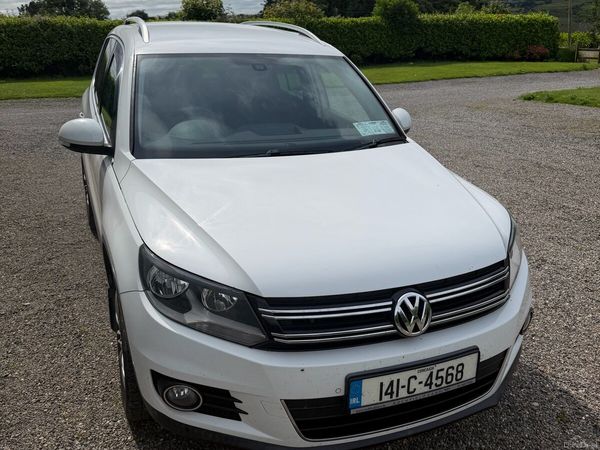 Volkswagen Tiguan SUV, Diesel, 2014, White