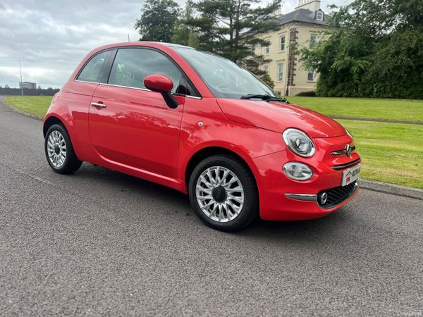 Fiat 500 Hatchback, Petrol, 2016, Pink