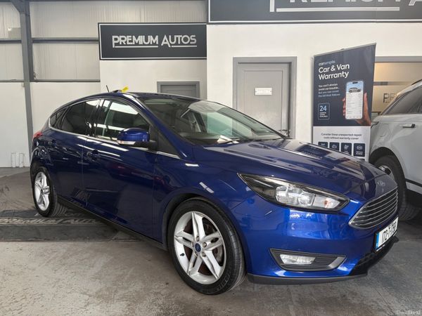Ford Focus Hatchback, Petrol, 2017, Blue