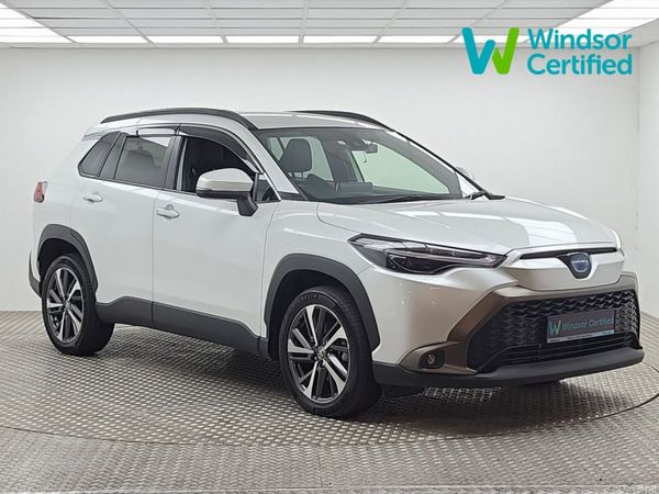 Toyota Corolla Cross SUV, Petrol Hybrid, 2023, White