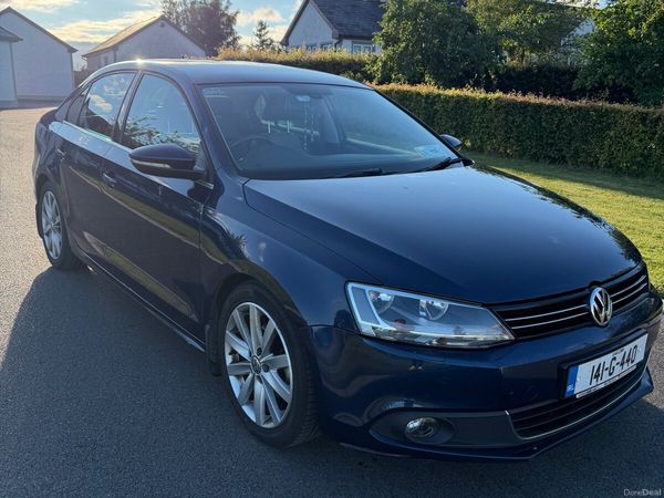 Volkswagen Jetta Saloon, Diesel, 2014, Blue