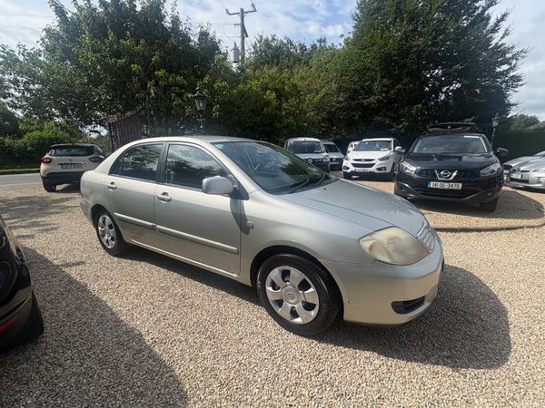 Toyota Corolla Saloon, Petrol, 2005, Silver