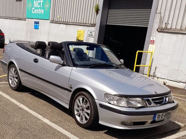 Saab 9-3 Convertible, Petrol, 2001, Silver