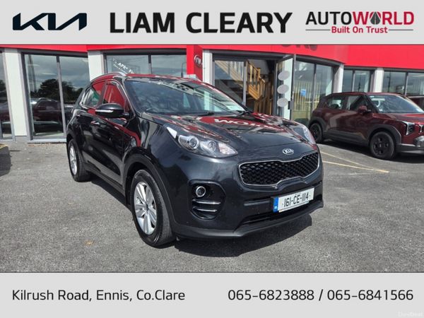 Kia Sportage MPV, Diesel, 2016, Black