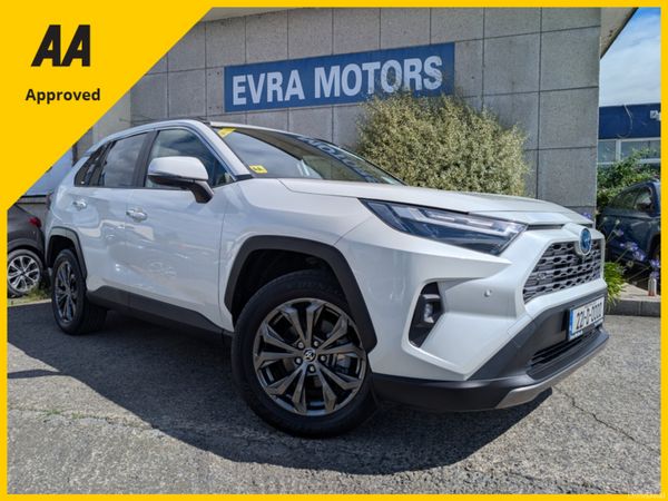 Toyota RAV4 SUV, Petrol Hybrid, 2022, White