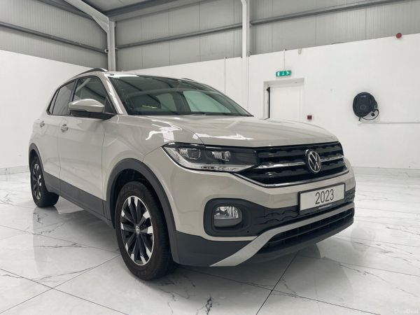 Volkswagen T-Cross Hatchback, Petrol, 2023, Grey