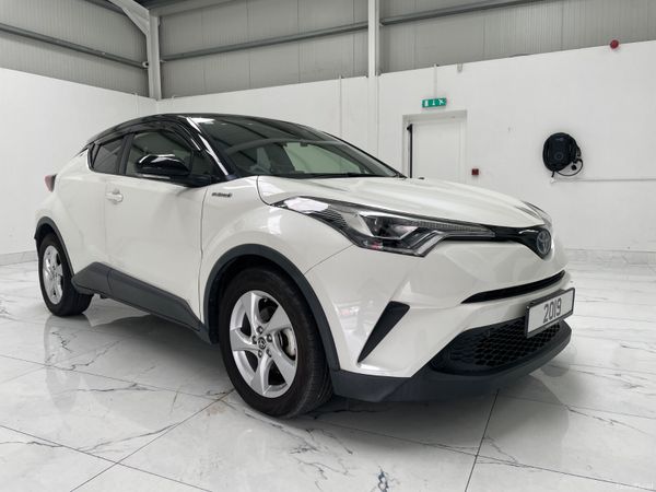 Toyota C-HR Hatchback, Petrol Hybrid, 2019, White