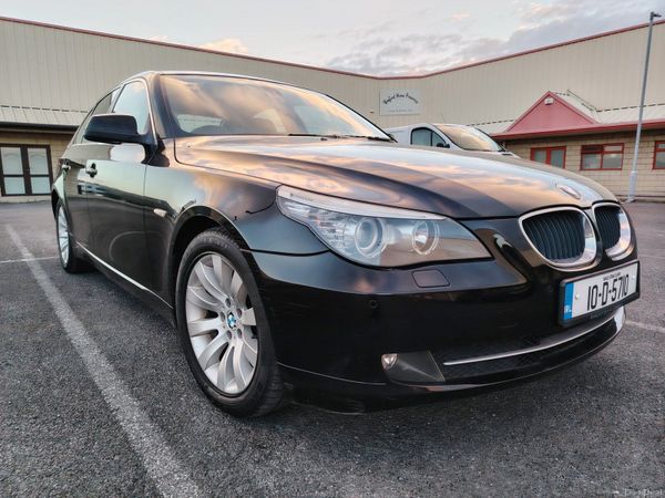 BMW 5-Series Saloon, Diesel, 2010, Black