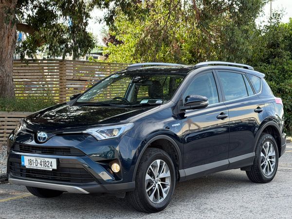 Toyota RAV4 SUV, Petrol Hybrid, 2018, Black