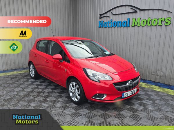 Vauxhall Corsa Hatchback, Petrol, 2015, Red