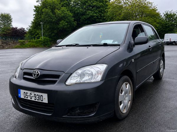 Toyota Corolla Hatchback, Diesel, 2005, Black